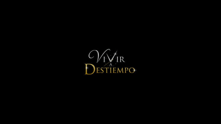 logo telenovela vivir a destiempo