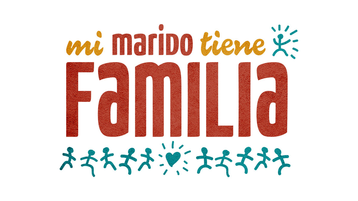 logo telenovela mi marido tiene familia