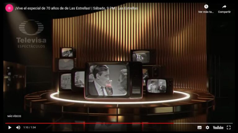 70 aniversario las estrellas canal 2